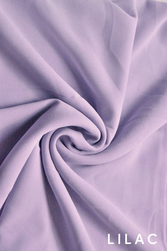 Plain Chiffon - Lilac